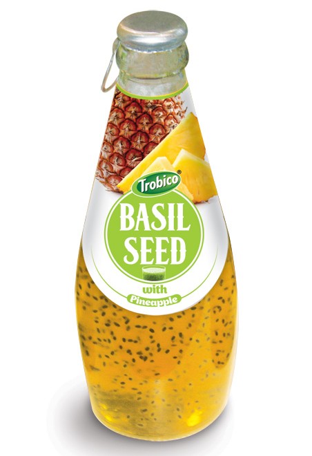 Basil seed with pineapple flavor 290ml